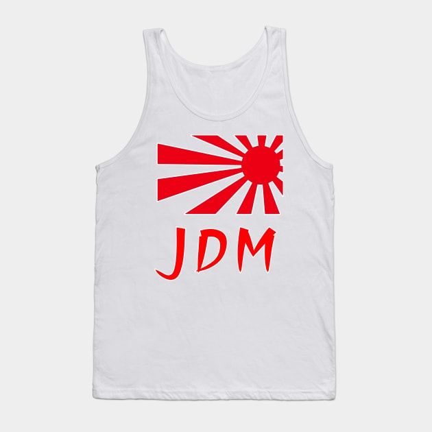 JDM Flag Tank Top by CarEnthusast